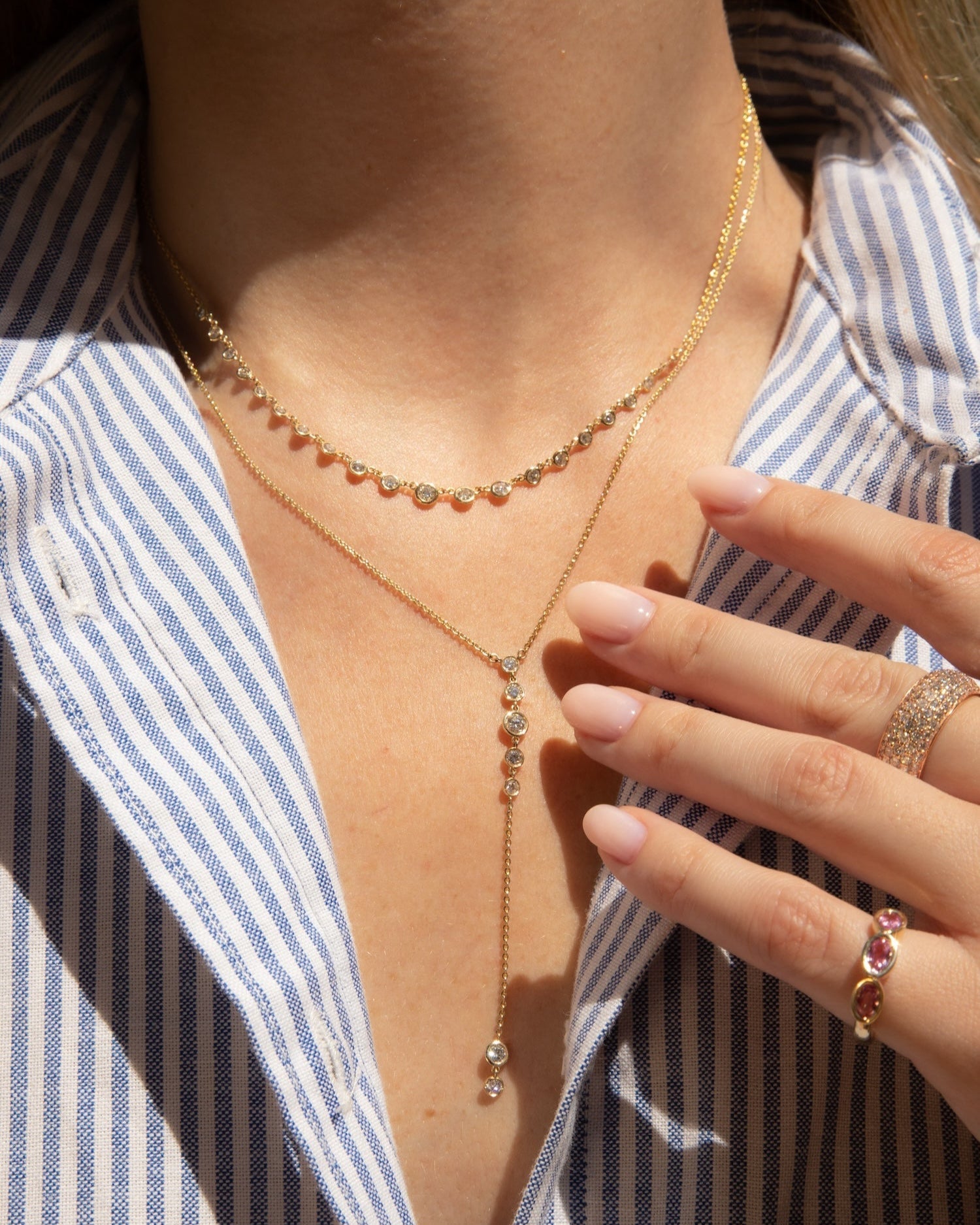Bezel Starstruck Necklace